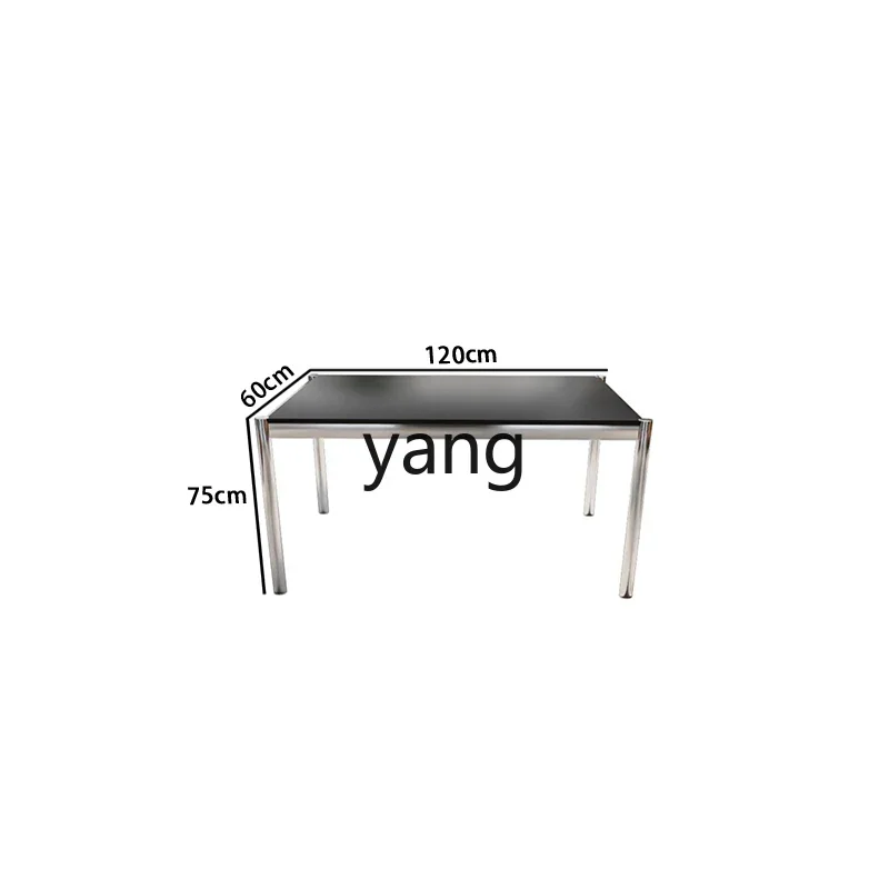 LMMChinese Style Desk Stainless Steel Black Rectangular Conference Computer Desk
LMMChinese Style Desk Stainless Steel Black Rectangular Conference Computer Desk