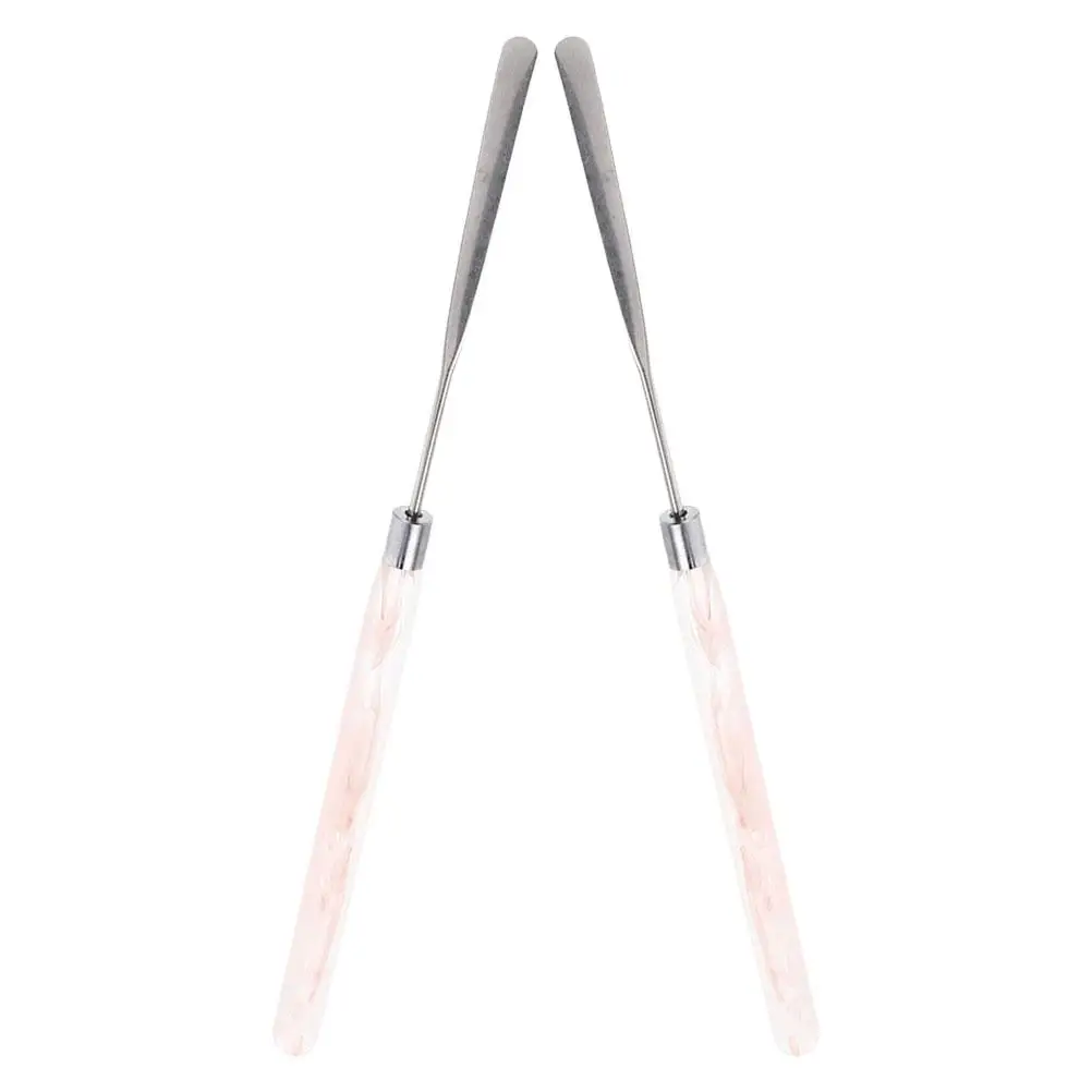 2 Pcs Manicure Tools Makeup Spatula Tiny Spatulas Cosmetics Beauty Foundation Mixing Durable Efficient Versatile Professional
2 Pcs Manicure Tools Makeup Spatula Tiny Spatulas Cosmetics Beauty Foundation Mixing Durable Efficient Versatile Professional
