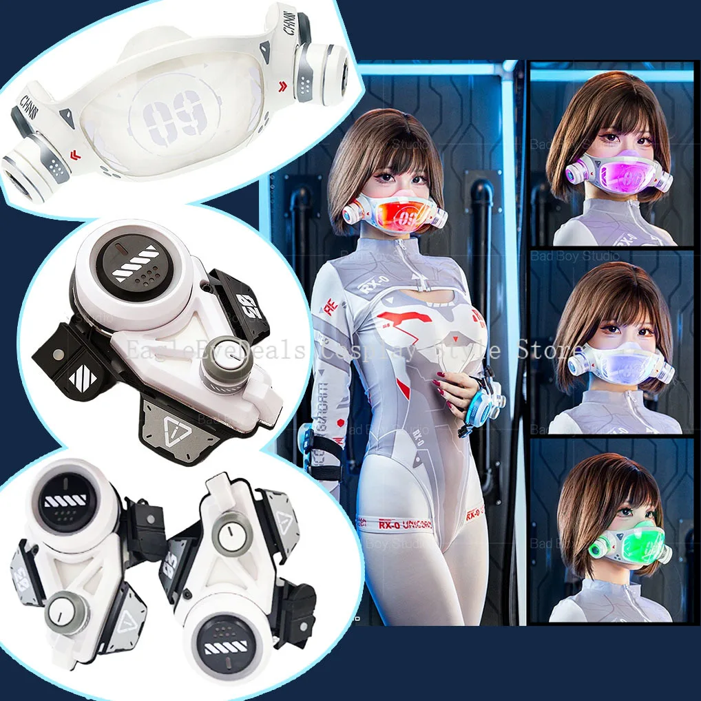 Sci - Fi Warrior Cosplay Maks Arm Props Cyberpunk LED Luminous Mask Battle Hand Armor Arm Armor Mechanical Arm Accessories
Sci - Fi Warrior Cosplay Maks Arm Props Cyberpunk LED Luminous Mask Battle Hand Armor Arm Armor Mechanical Arm Accessories