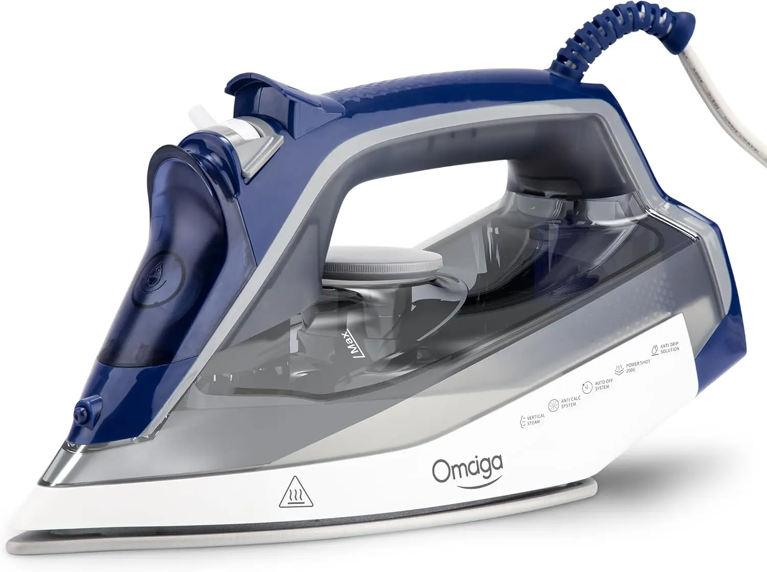 Powerful 1750W Steam Iron with Ceramic Soleplate, Auto-Off, Self-Cleaning for Home Use
Powerful 1750W Steam Iron with Ceramic Soleplate, Auto-Off, Self-Cleaning for Home Use