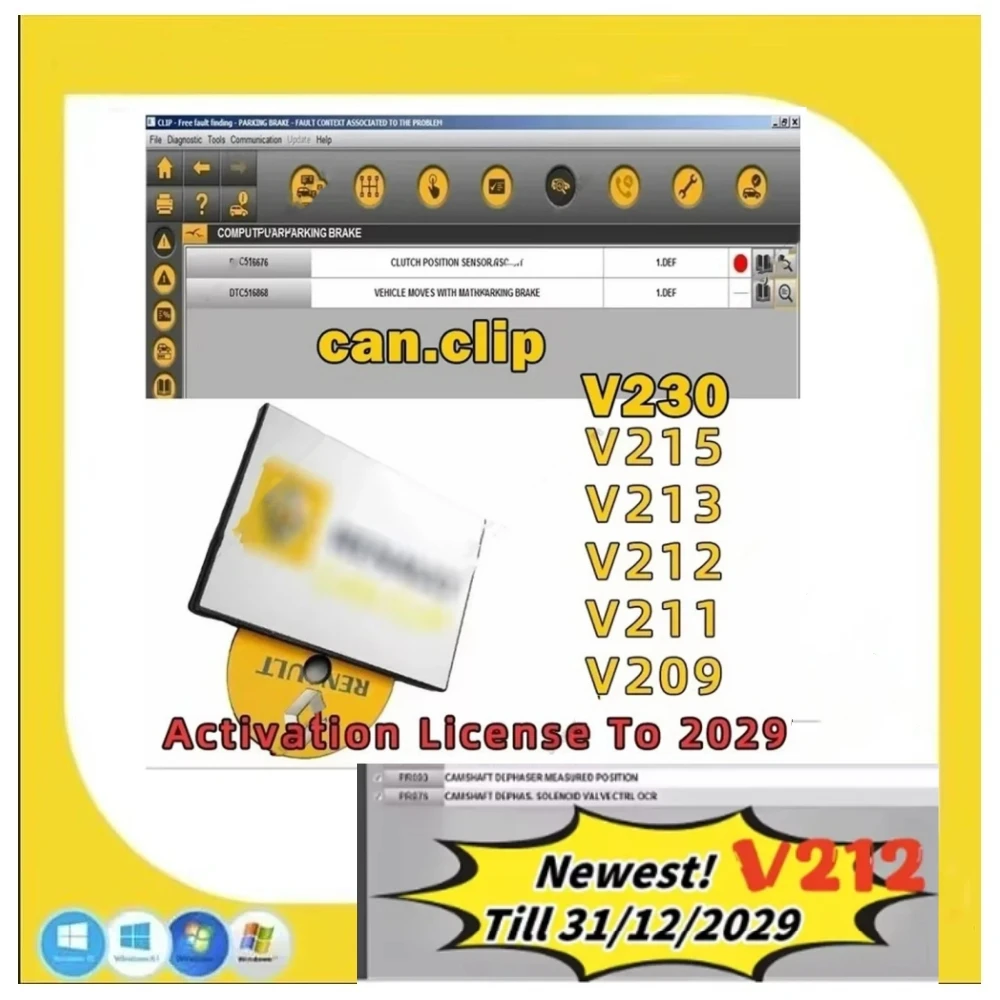 Горячая распродажа! SW V215 V213 V212 V230 V209 V220 для Renault Can Clip диагностический инструмент Бесплатные подарки + Reprog V191 +Dialogys V4.72 Automot
Горячая распродажа! SW V215 V213 V212 V230 V209 V220 для Renault Can Clip диагностический инструмент Бесплатные подарки + Reprog V191 +Dialogys V4.72 Automot