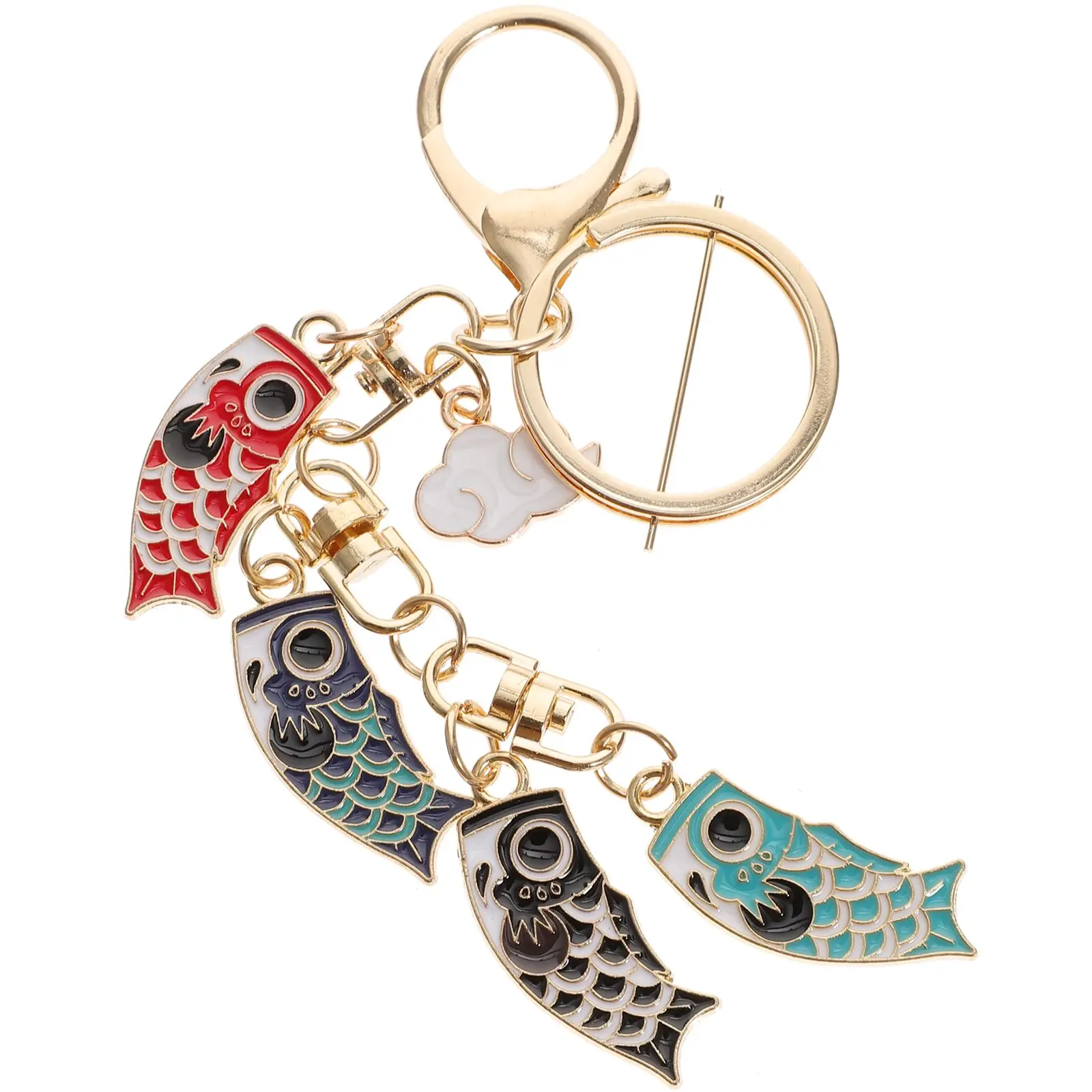 Carp Windsock Keychain Zinc Alloy Kids Bag Pendant Backpack Decor Lightweight Gifts Party Favors Wallet Phone Car Keys
Carp Windsock Keychain Zinc Alloy Kids Bag Pendant Backpack Decor Lightweight Gifts Party Favors Wallet Phone Car Keys