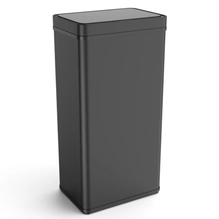 Умное автоматическое мусорное ведро из нержавеющей стали на 70 л (18,5 галлонов) с отсеком для дезодорации, сборное, большой емкости, черное
Умное автоматическое мусорное ведро из нержавеющей стали на 70 л (18,5 галлонов) с отсеком для дезодорации, сборное, большой емкости, черное