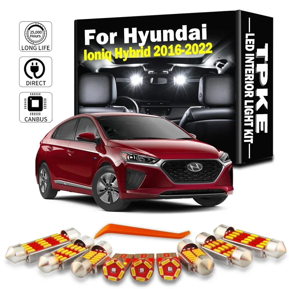 10 шт. светодиодный внутренний купол багажника солнцезащитный козырек пластина светильник комплект автомобильных ламп Canbus для Hyundai Ioniq Hybrid 2016-2020 20212022 Аксессуары
10 шт. светодиодный внутренний купол багажника солнцезащитный козырек пластина светильник комплект автомобильных ламп Canbus для Hyundai Ioniq Hybrid 2016-2020 20212022 Аксессуары