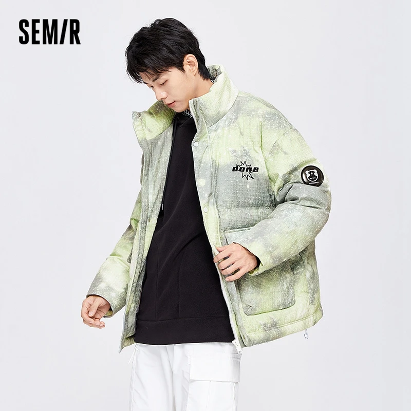 Куртка Semir Мужская зимняя, Модный пуховик контрастных цветов, приталенный, с воротником-стойкой, плотное пальто
Куртка Semir Мужская зимняя, Модный пуховик контрастных цветов, приталенный, с воротником-стойкой, плотное пальто