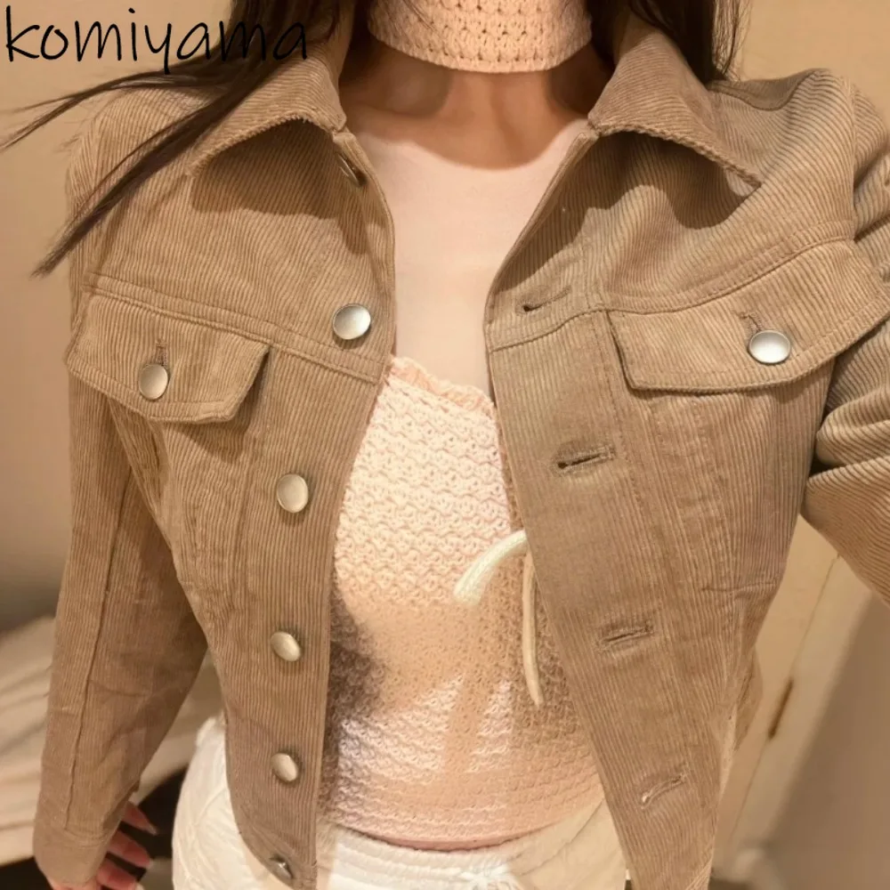 Новая осенняя джинсовая куртка Casaco с лацканами и длинными рукавами Chaquetas De Mujer, японская куртка в стиле сафари Jaqueta Feminina, женские куртки
Новая осенняя джинсовая куртка Casaco с лацканами и длинными рукавами Chaquetas De Mujer, японская куртка в стиле сафари Jaqueta Feminina, женские куртки