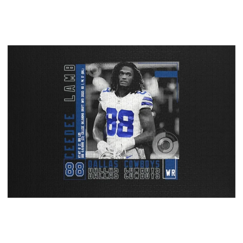 CeeDee Lamb Football Edit Гобелены Ковбои Пазл Персонализированные подарки Персонализированный пазл
CeeDee Lamb Football Edit Гобелены Ковбои Пазл Персонализированные подарки Персонализированный пазл