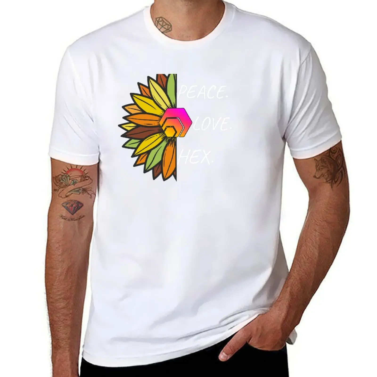 Мир. Любовь. HEX. Футболка с индивидуальным принтом, мужские футболки с рисунком, футболка
Мир. Любовь. HEX. Футболка с индивидуальным принтом, мужские футболки с рисунком, футболка