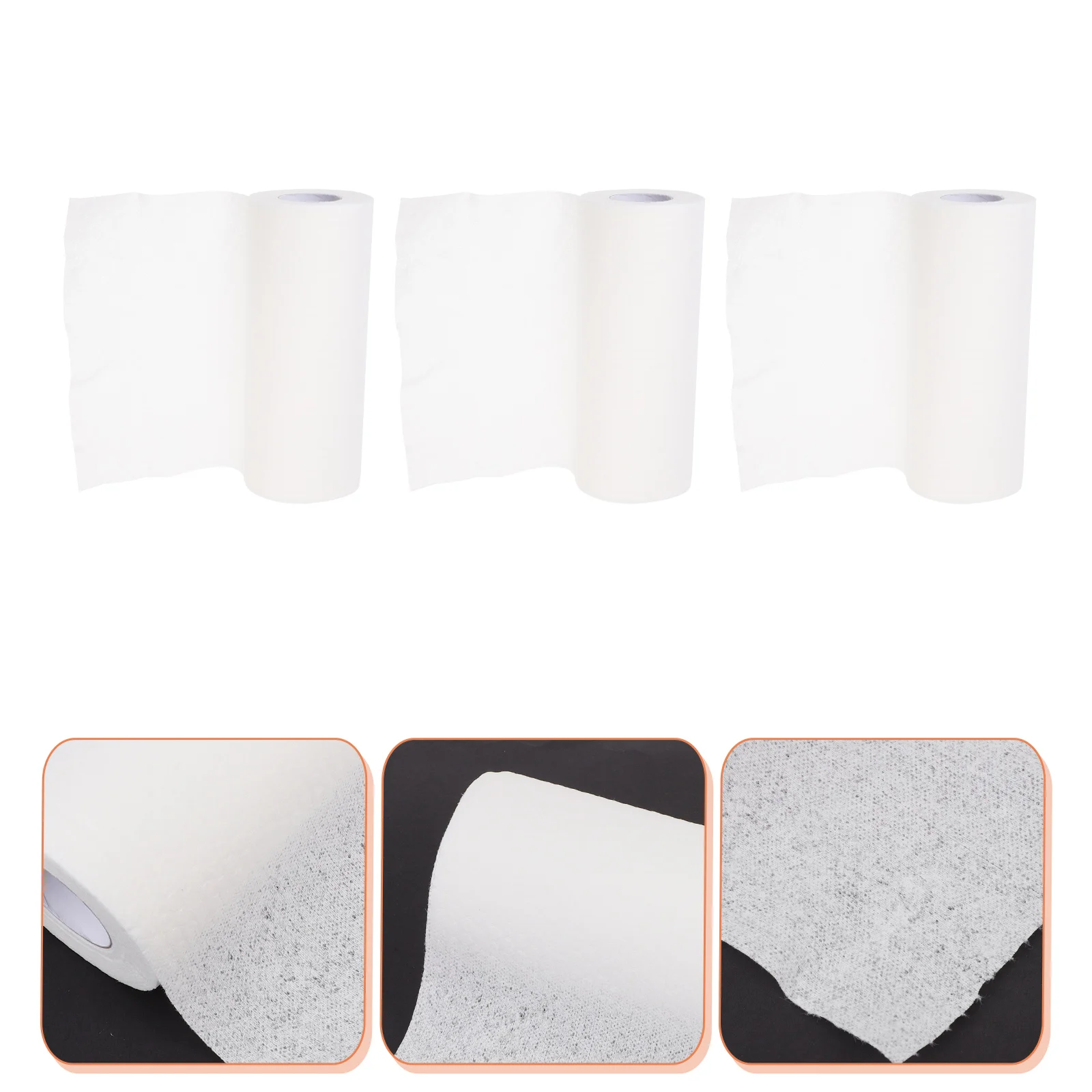 3 Rolls Cleaning Supplies Kitchen Paper Shopping Hand Towels Wipes Non-woven Fabric Cloths for Washing Dishes
3 Rolls Cleaning Supplies Kitchen Paper Shopping Hand Towels Wipes Non-woven Fabric Cloths for Washing Dishes