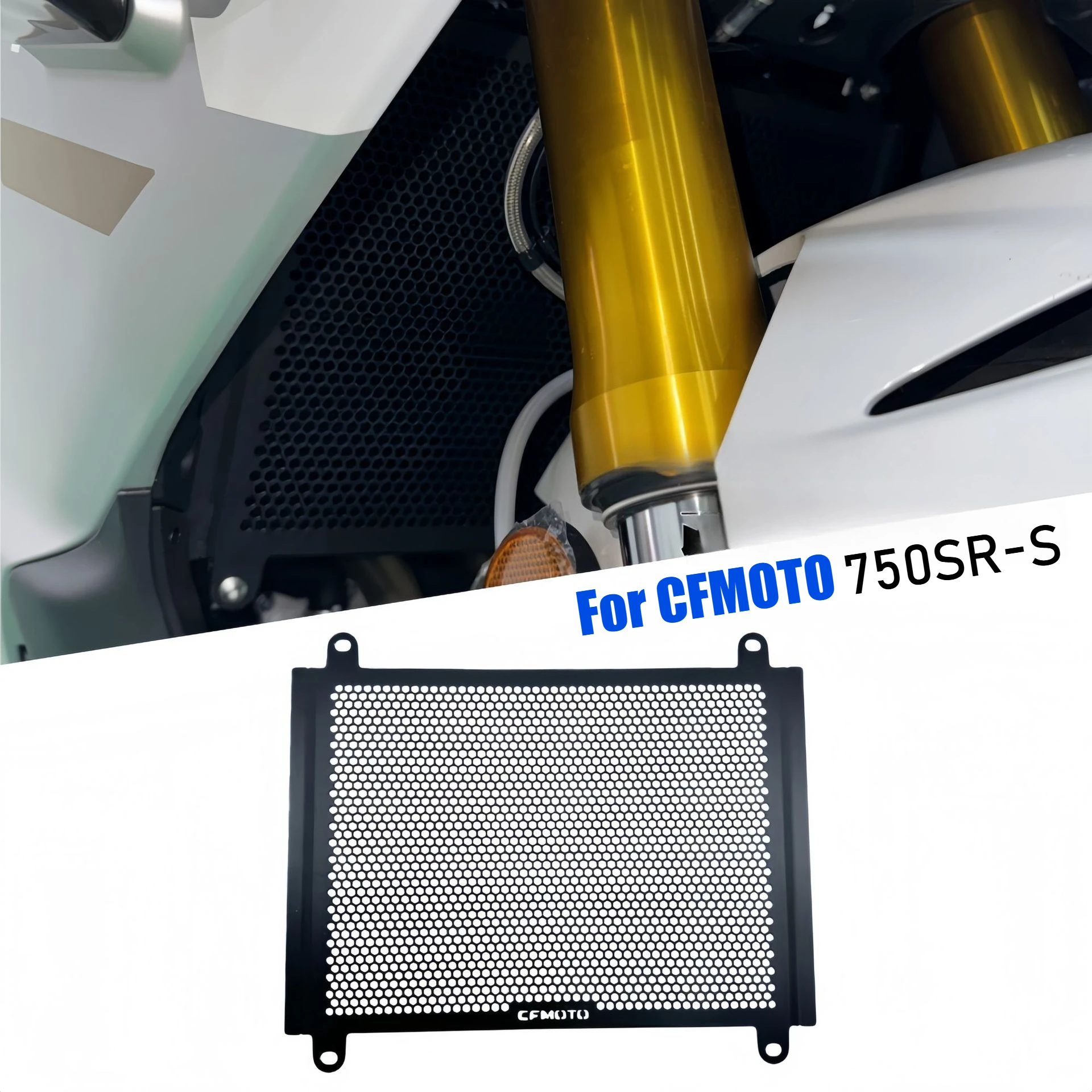 For CFMOTO 750SR-S 750SRS 750SS Motorcycle Accessories Radiator Grille Guard Grill Protection Part Water Tank Protective Net
For CFMOTO 750SR-S 750SRS 750SS Motorcycle Accessories Radiator Grille Guard Grill Protection Part Water Tank Protective Net
