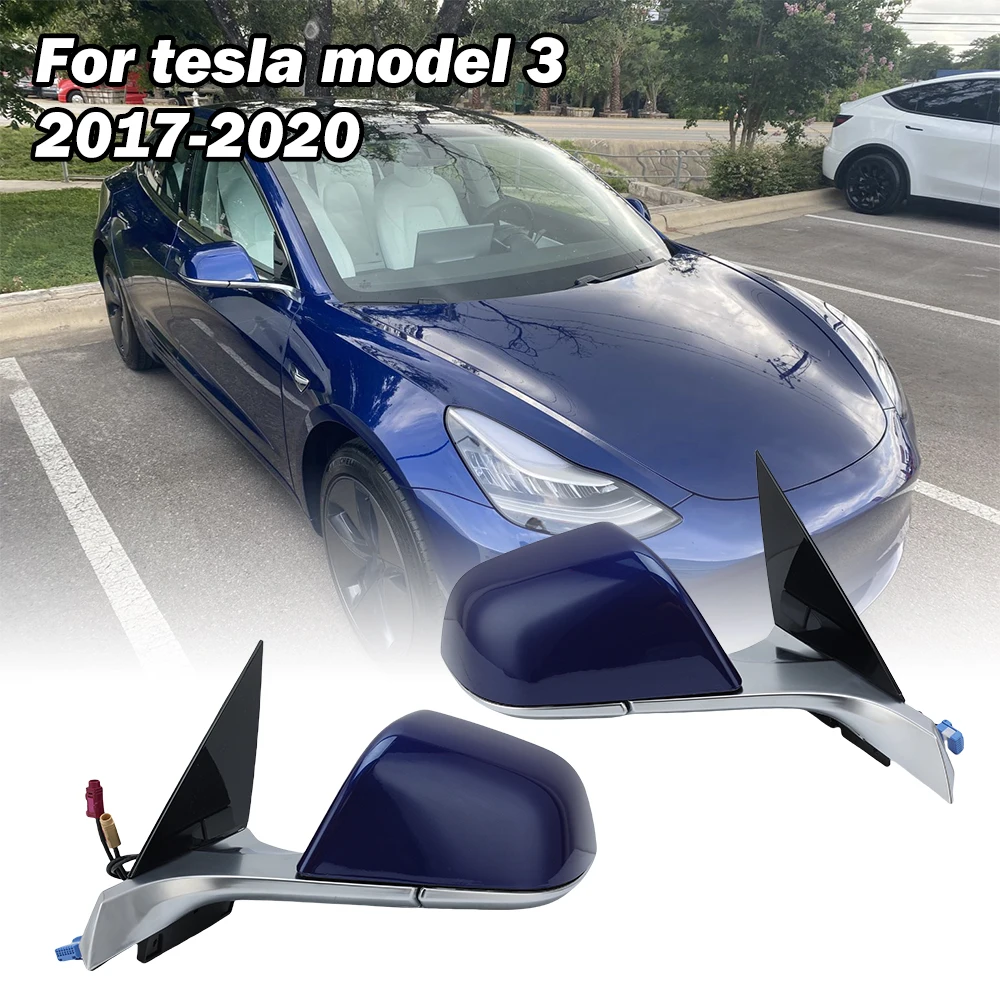 13-проводное зеркало заднего вида в сборе для Tesla Model 3 M3 2017-2020, глубокое сокровище, синее, с корпусом, боковое зеркало, автомобильные аксессуары
13-проводное зеркало заднего вида в сборе для Tesla Model 3 M3 2017-2020, глубокое сокровище, синее, с корпусом, боковое зеркало, автомобильные аксессуары