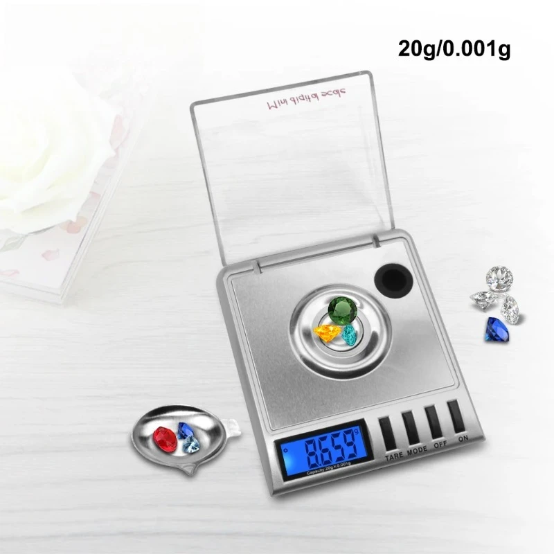 Новые мини-весы для ювелирных изделий и бриллиантов с точностью 0,001-20 г, 0,001x20 г, цифровые, электронные, портативные, карманные.
Новые мини-весы для ювелирных изделий и бриллиантов с точностью 0,001-20 г, 0,001x20 г, цифровые, электронные, портативные, карманные.
