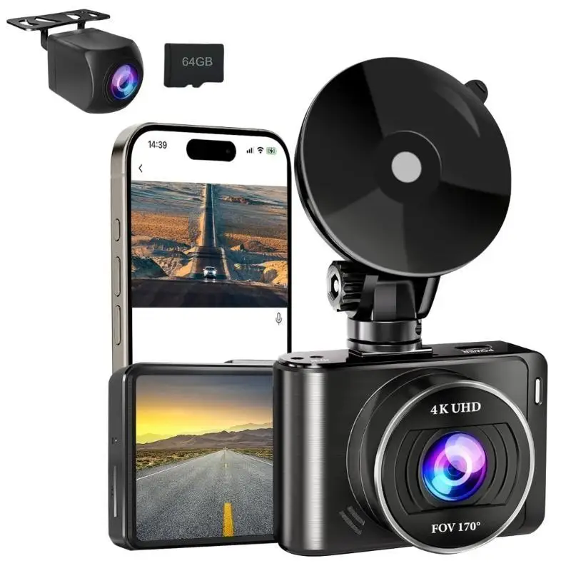Front and Rear Camera with G-Sensor Parking Monitoring Wide Recorder
Front and Rear Camera with G-Sensor Parking Monitoring Wide Recorder