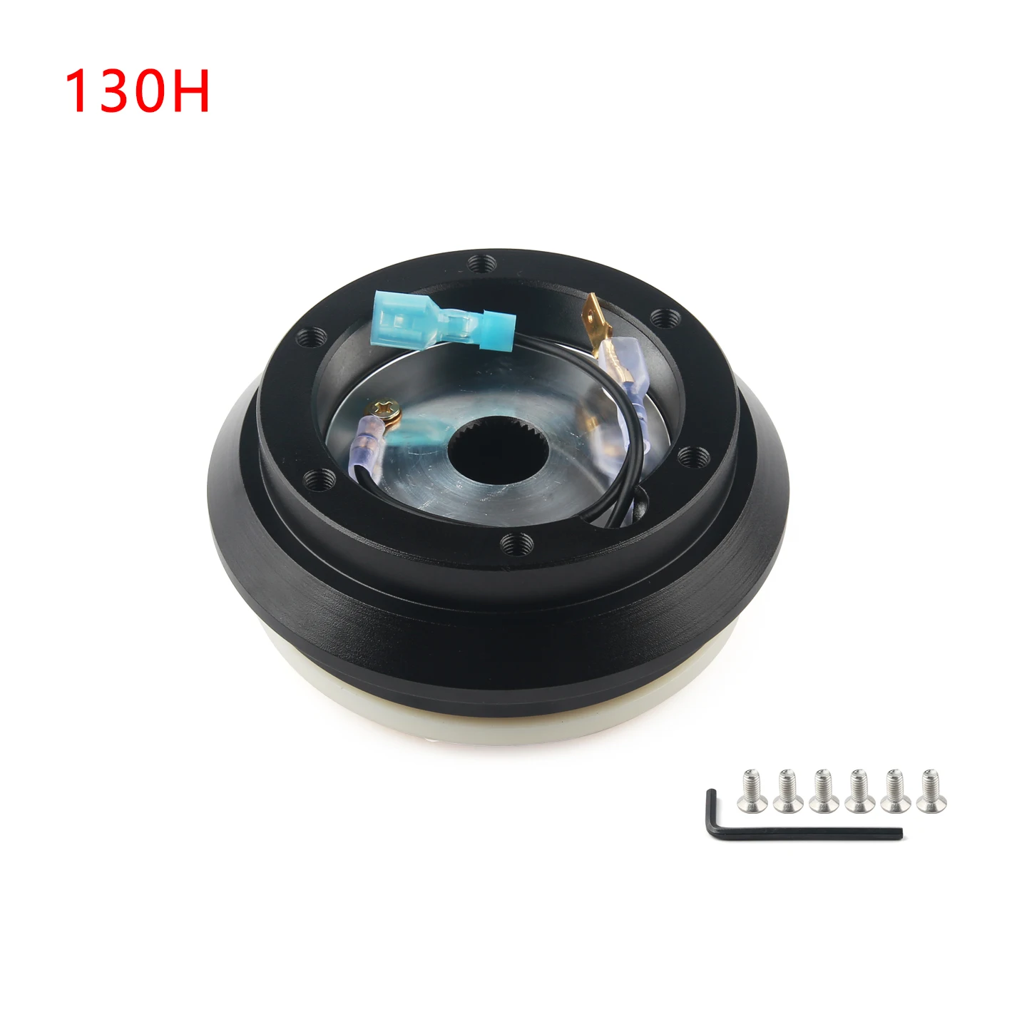 130H Алюминиевый комплект для рулевого колеса, адаптер для ступицы, комплект для ремонта автомобиля, разъем для рулевого колеса, базовый адаптер для Honda Civic Acura RSX
130H Алюминиевый комплект для рулевого колеса, адаптер для ступицы, комплект для ремонта автомобиля, разъем для рулевого колеса, базовый адаптер для Honda Civic Acura RSX