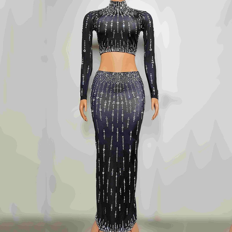 Black Rhinestone Gogo Dancer Dress Nightclub Bar Performance Costume Singer Stage Wear Luxury Women's Elegant Long Dress VDL322
Black Rhinestone Gogo Dancer Dress Nightclub Bar Performance Costume Singer Stage Wear Luxury Women's Elegant Long Dress VDL322