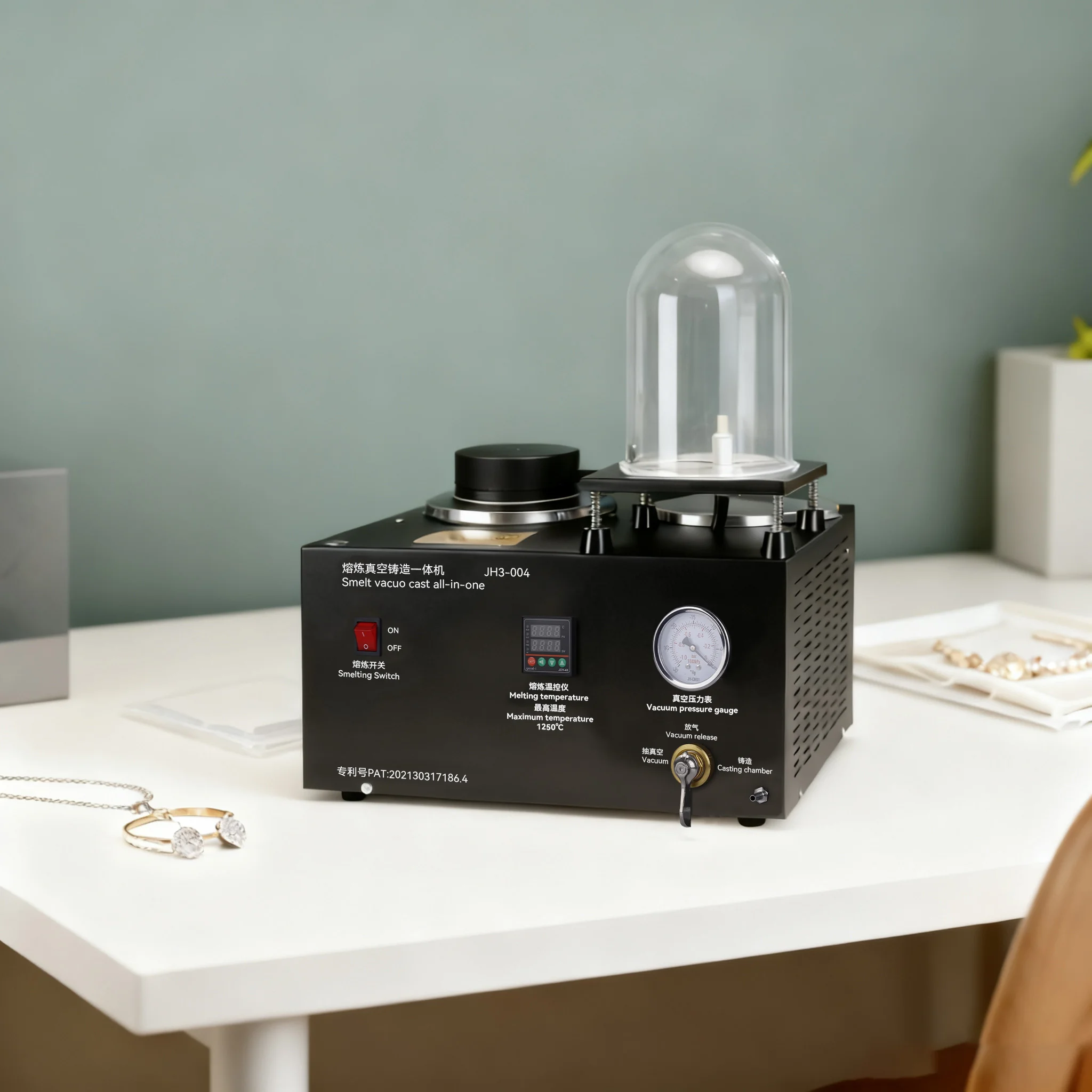 3-in-1 Vacuum Casting Machine for Gold Silver | Integrated Smelting Refining Tool | High-Temperature Jewelry Making Equipment
3-in-1 Vacuum Casting Machine for Gold Silver | Integrated Smelting Refining Tool | High-Temperature Jewelry Making Equipment