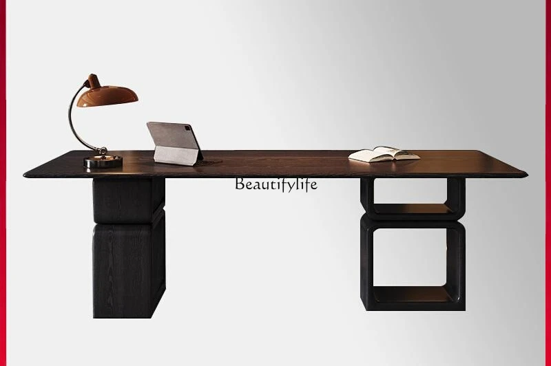 Italian minimalist light luxury modern high-end solid wood desk solid wood computer desk
Italian minimalist light luxury modern high-end solid wood desk solid wood computer desk