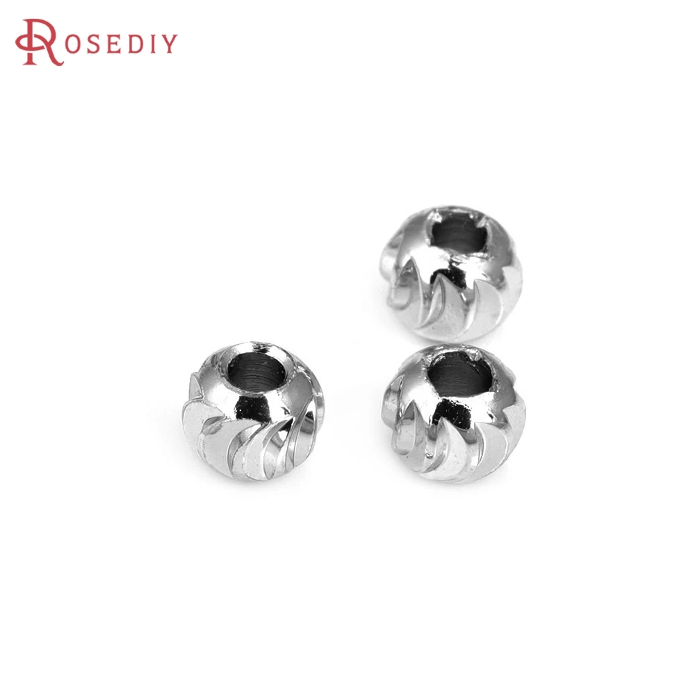 3MM 4MM 5MM 6MM 7MM 8MM 18K Gold Color Round Ball Necklaces Bracelets Spacer Beads Jewelry Making High Quality Diy Findings
3MM 4MM 5MM 6MM 7MM 8MM 18K Gold Color Round Ball Necklaces Bracelets Spacer Beads Jewelry Making High Quality Diy Findings