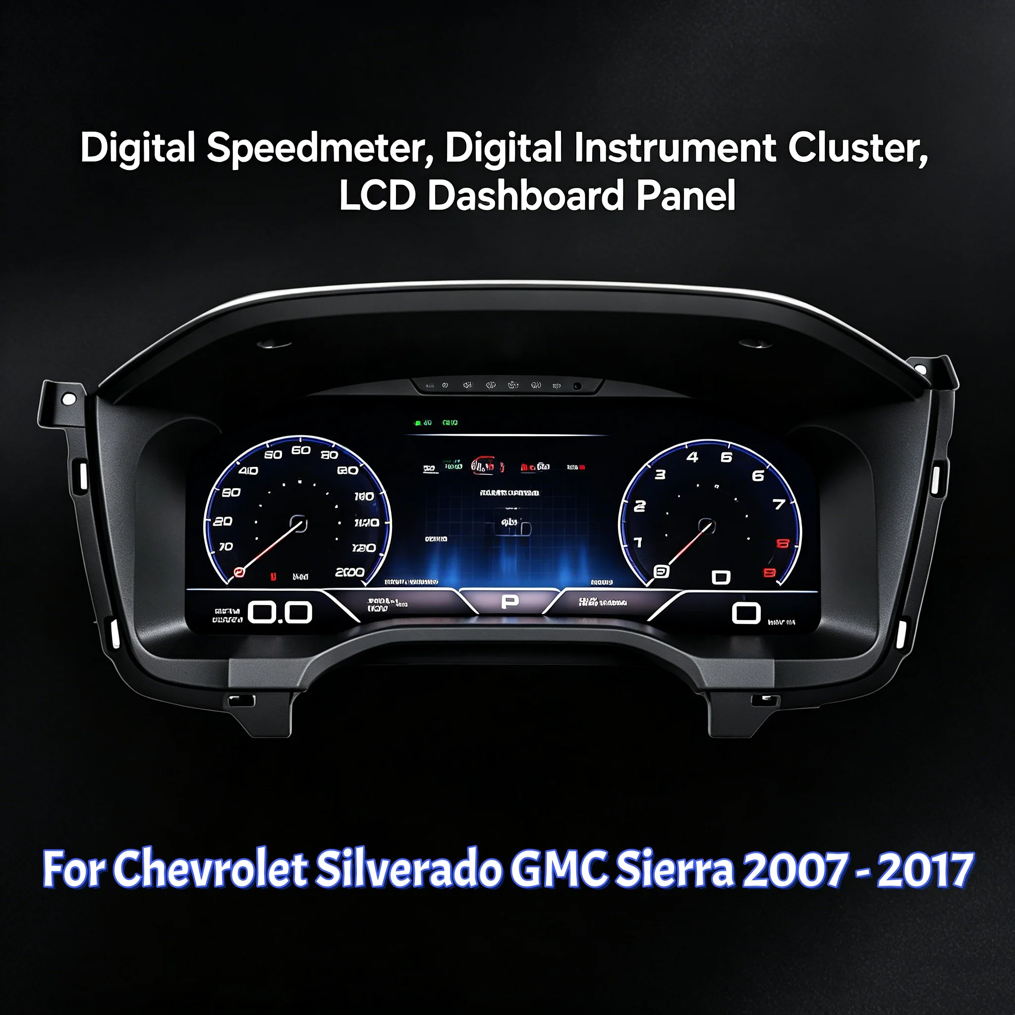 Linux LCD Digital cluster For Chevrolet Silverado GMC Sierra 2007-2017 Dashboard Panel Instrument Speedometer Cluster Virtual
Linux LCD Digital cluster For Chevrolet Silverado GMC Sierra 2007-2017 Dashboard Panel Instrument Speedometer Cluster Virtual