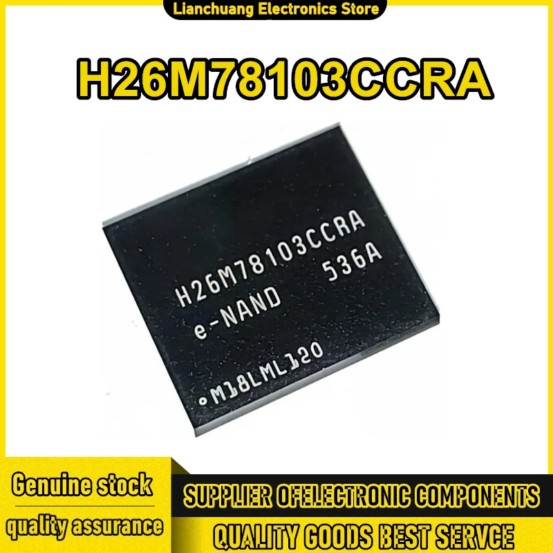 H26M78103CCRA CCRA 64GB Flash Particle eMMC Font Library 0-10 IC New Original in Stock
H26M78103CCRA CCRA 64GB Flash Particle eMMC Font Library 0-10 IC New Original in Stock