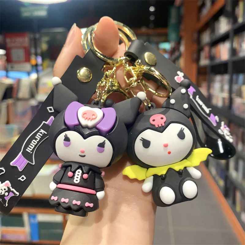 Брелок Kuromi, милая и крутая силиконовая фигурка, подвеска для пары, автомобильная подвеска, сумка, аксессуар, маленький подарок
Брелок Kuromi, милая и крутая силиконовая фигурка, подвеска для пары, автомобильная подвеска, сумка, аксессуар, маленький подарок