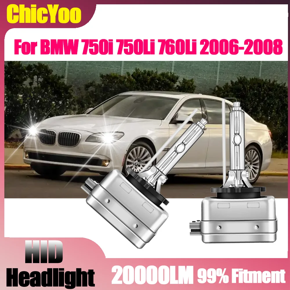 2PCS Car Lights 35W High Power Xenon Headlight D1S HID Xenon Lamp Bulbs 12V 24V 6000K White For BMW 750i 750Li 760Li 2006-2008
2PCS Car Lights 35W High Power Xenon Headlight D1S HID Xenon Lamp Bulbs 12V 24V 6000K White For BMW 750i 750Li 760Li 2006-2008