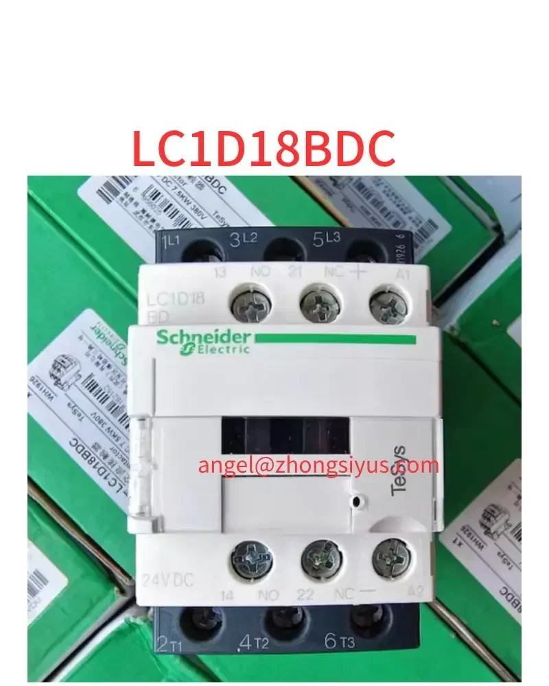 Новый контактор LC1D18BDC, катушка DC24V
Новый контактор LC1D18BDC, катушка DC24V