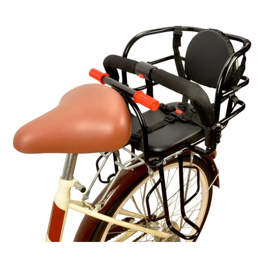 Rear Bike Seat, Rear Mount Child Bike Seat for 18 Months to 7 Years Old, Safety Bicycle Carrier for Adult Mountain Bike and Ele
Rear Bike Seat, Rear Mount Child Bike Seat for 18 Months to 7 Years Old, Safety Bicycle Carrier for Adult Mountain Bike and Ele