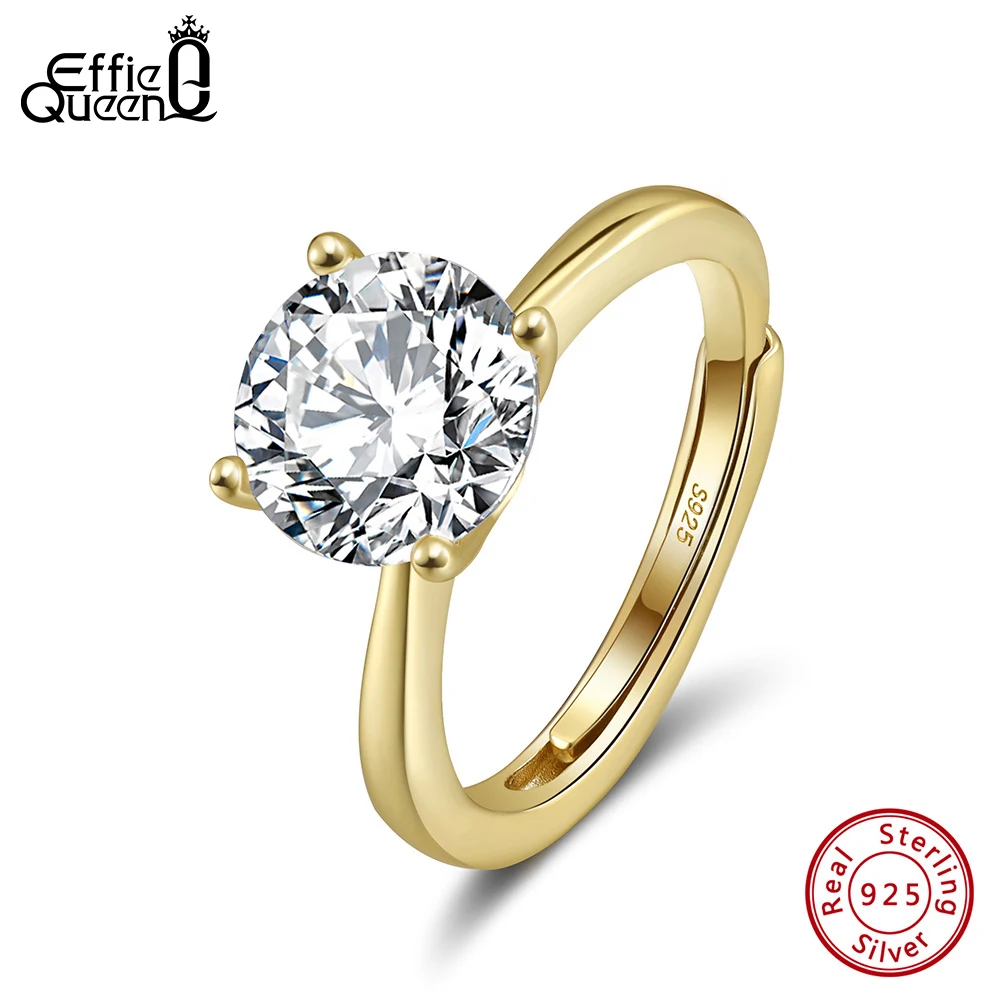 Effie Queen 1-4ct Oval Moissanite Rings S925 Silver For Women Sparkling Luxury Diamond Wedding Rings Fine Jewelry Gift MOR03
Effie Queen 1-4ct Oval Moissanite Rings S925 Silver For Women Sparkling Luxury Diamond Wedding Rings Fine Jewelry Gift MOR03
