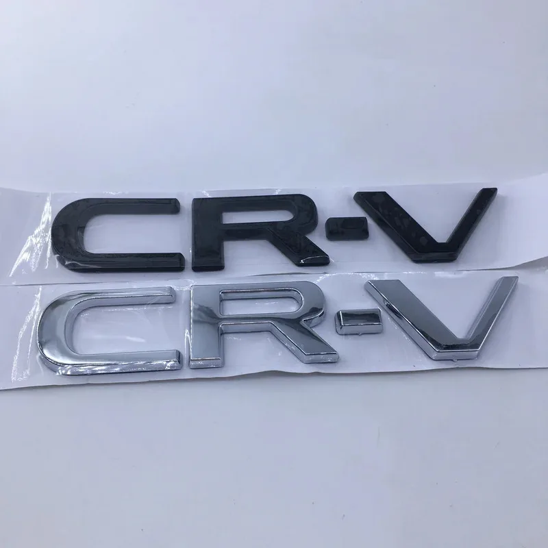 1 unidad para Honda CR-V CRV, emblema de coche ABS de alta calidad, plateado y negro, para guardabarros lateral,maletero trasero
1 unidad para Honda CR-V CRV, emblema de coche ABS de alta calidad, plateado y negro, para guardabarros lateral,maletero trasero
