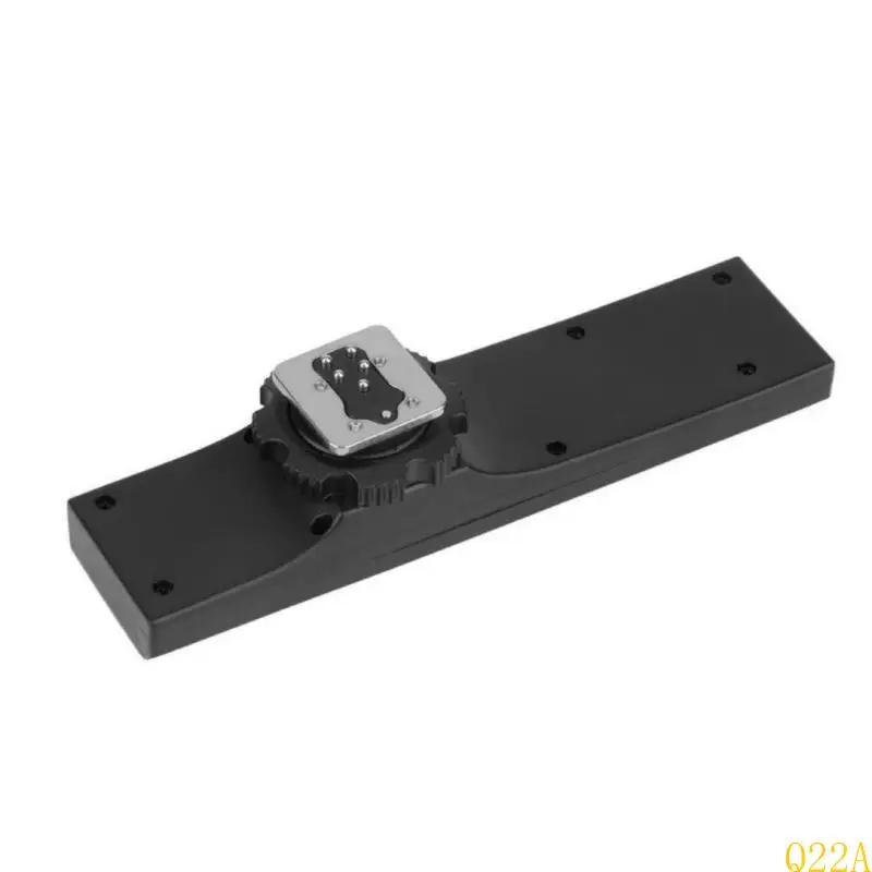 Q22A Double Hot Shoe Flash Light Speedlite Bracket Splitter For 7DII 70D 5DR Camera
Q22A Double Hot Shoe Flash Light Speedlite Bracket Splitter For 7DII 70D 5DR Camera