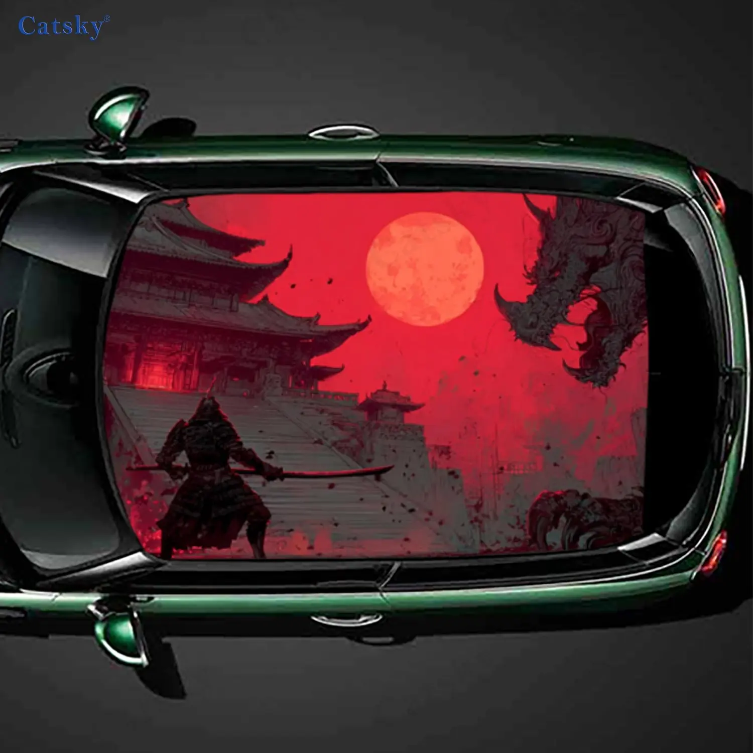 Night Moon Warrior Car Roof Sticker Wrap Racing SUV Auto Accessories Packaging PVC Car Hood Graphic Decal Decoration Gift
Night Moon Warrior Car Roof Sticker Wrap Racing SUV Auto Accessories Packaging PVC Car Hood Graphic Decal Decoration Gift