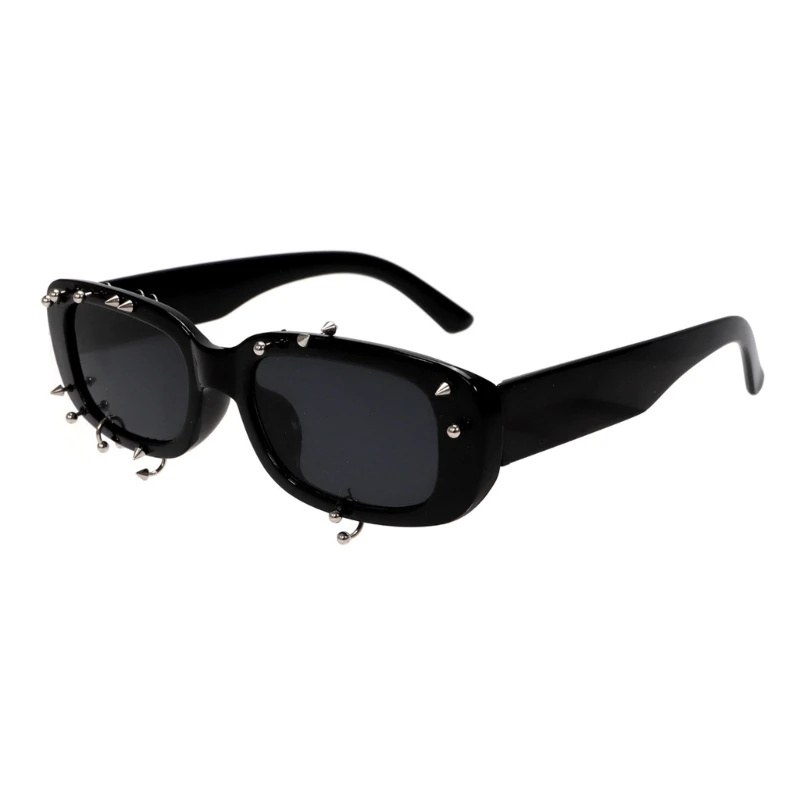 Punk Theme UV400 Blocking Sunglasses Small Frame Comfortable Eyewear for Women Men Travel Essential Eye Glasses
Punk Theme UV400 Blocking Sunglasses Small Frame Comfortable Eyewear for Women Men Travel Essential Eye Glasses