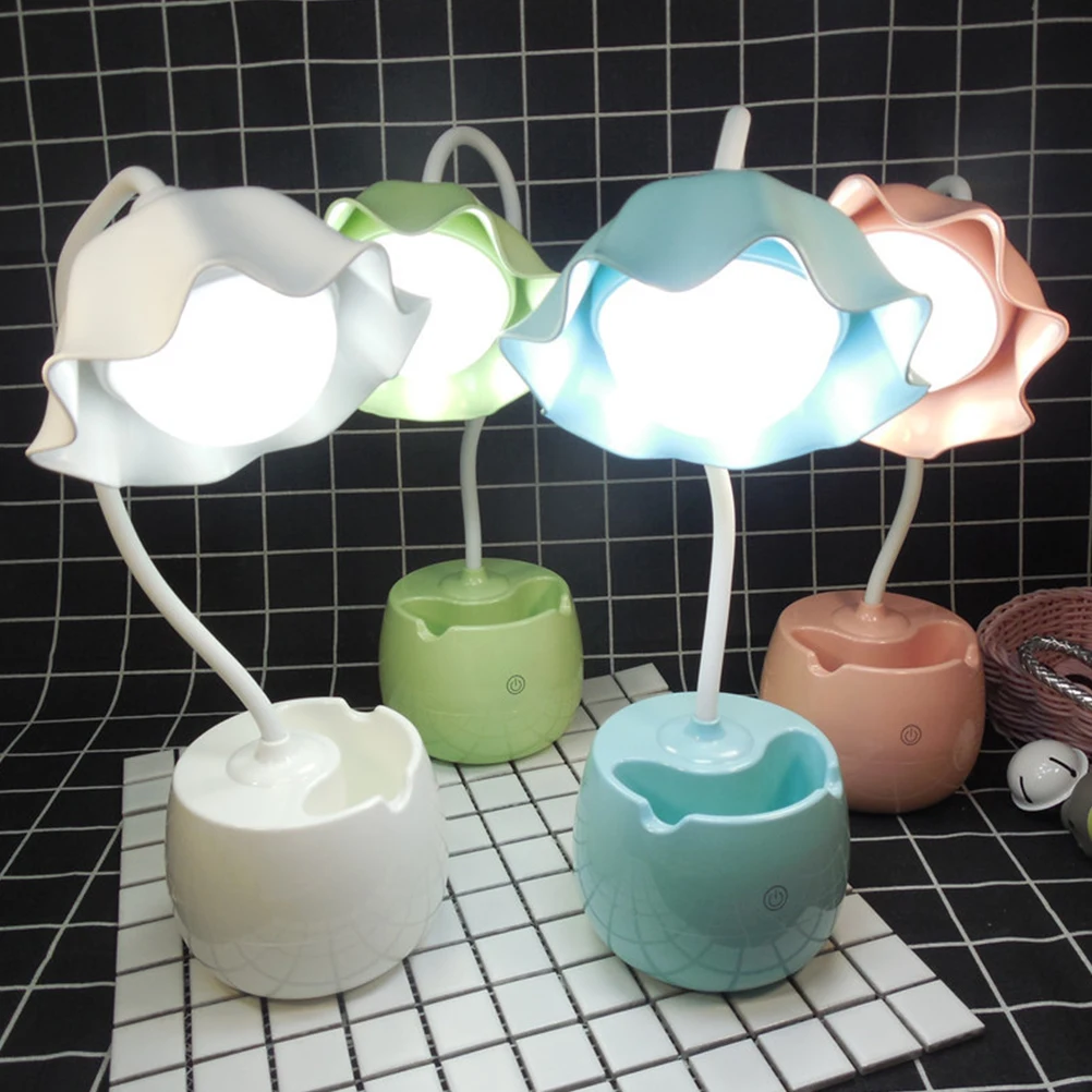 Creative Touch Dimmable Flower Desk Lamp Pen Holder USB Chargeable Light for Study Office Home Decor Non for Kids
Creative Touch Dimmable Flower Desk Lamp Pen Holder USB Chargeable Light for Study Office Home Decor Non for Kids