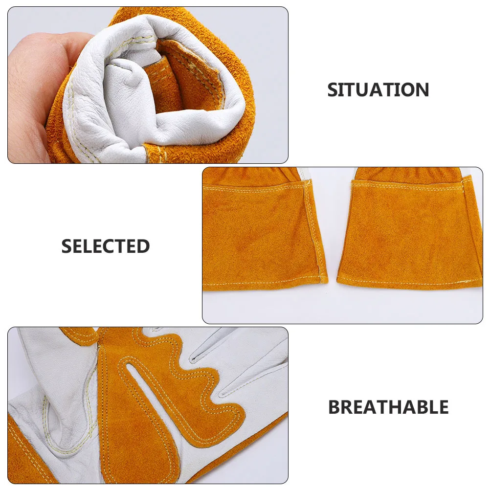 1Pair Heavy Duty Outdoor Gardening Gloves Adjustable Wrist Sheepskin Work Gloves for Yard Landscaping Fencing Labour Protection
1Pair Heavy Duty Outdoor Gardening Gloves Adjustable Wrist Sheepskin Work Gloves for Yard Landscaping Fencing Labour Protection