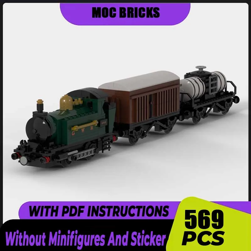 Модель железнодорожного поезда Moc, строительные блоки GWR, класс 101, модель грузового поезда, технологические кирпичи, сделай сам, сборные игрушки, подарок
Модель железнодорожного поезда Moc, строительные блоки GWR, класс 101, модель грузового поезда, технологические кирпичи, сделай сам, сборные игрушки, подарок