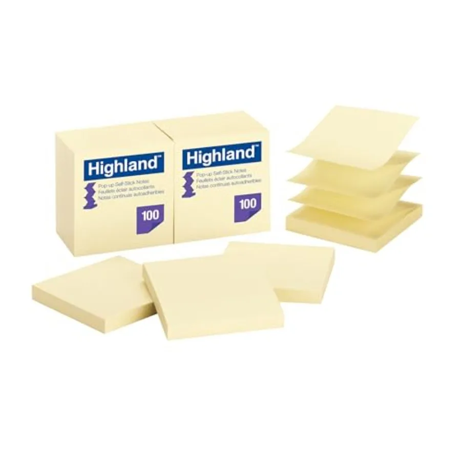 MMM6549PUY - Self-Stick Pop-Up Notes, 12 Count
MMM6549PUY - Self-Stick Pop-Up Notes, 12 Count