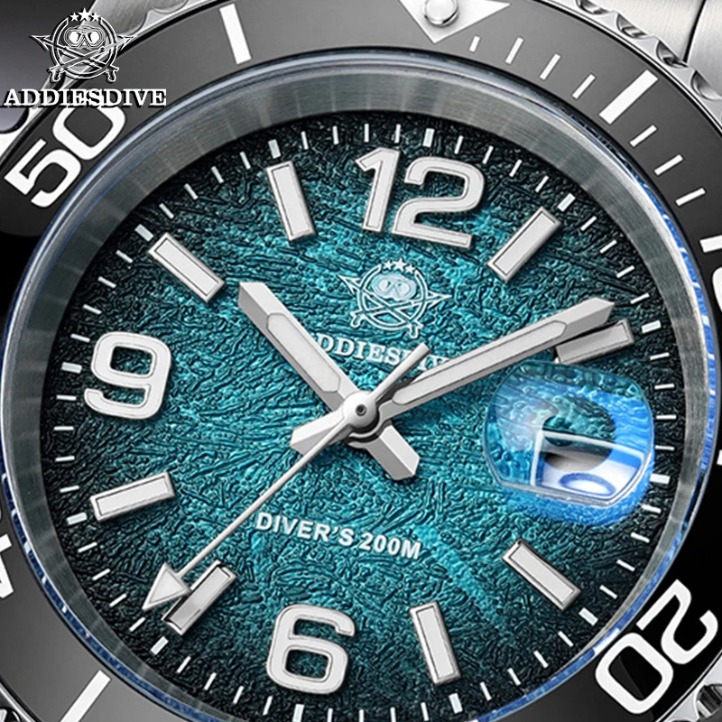 ADDIESDIVE New Quartz Men's Watches Luxury Ceramic Bezel 41mm 20ATM Water Resistant Super Bgw9 Luminous Dive Leisure Wristwatch
ADDIESDIVE New Quartz Men's Watches Luxury Ceramic Bezel 41mm 20ATM Water Resistant Super Bgw9 Luminous Dive Leisure Wristwatch