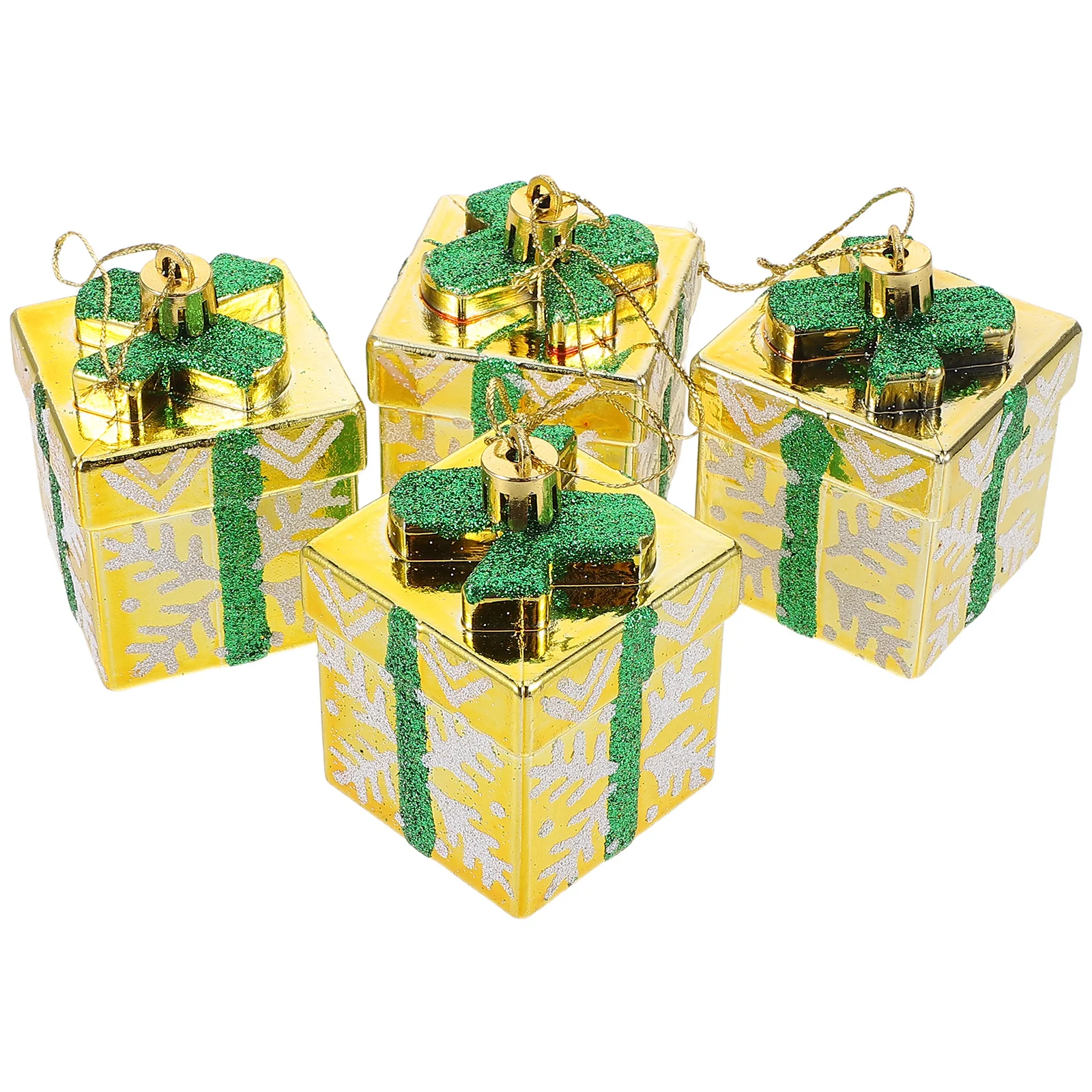 4 Pcs Xmas Hanging Decorations DIY Material Home Tiny Present Boxes Mini Christmas Pendant Style Decors
4 Pcs Xmas Hanging Decorations DIY Material Home Tiny Present Boxes Mini Christmas Pendant Style Decors