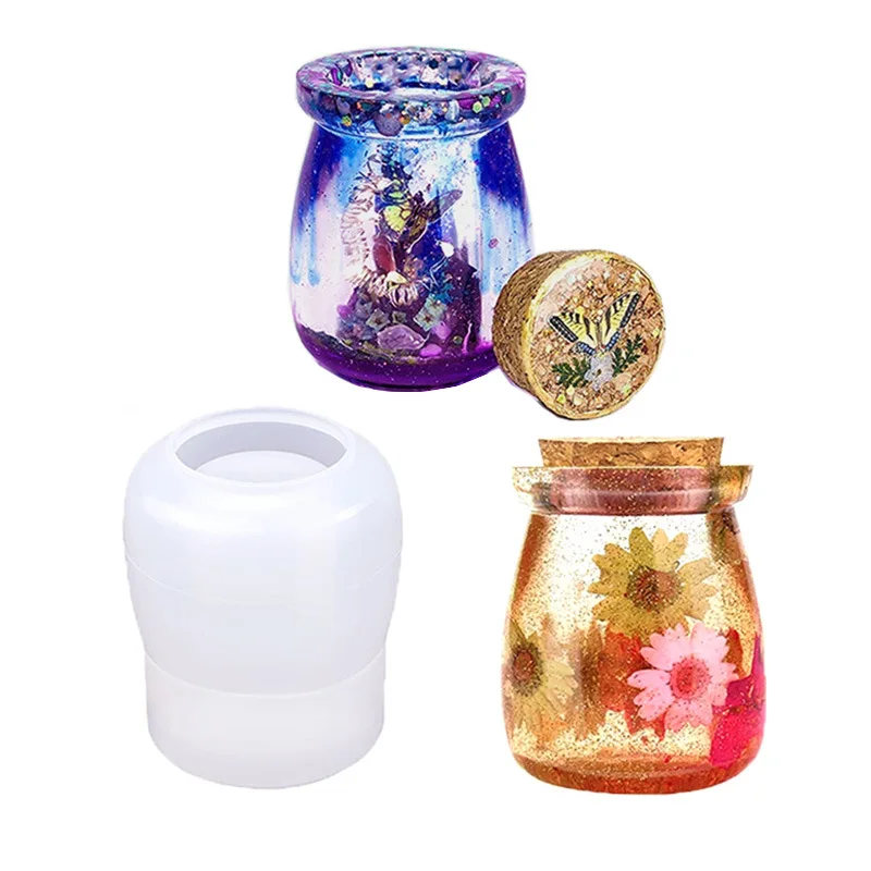 Новая форма «сделай сам», форма для литья из смолы для гипсовой зеркальной отделки, банки для хранения, деревянная пробка, банки для пудинга, чашки для свечей, силиконовые формы
Новая форма «сделай сам», форма для литья из смолы для гипсовой зеркальной отделки, банки для хранения, деревянная пробка, банки для пудинга, чашки для свечей, силиконовые формы