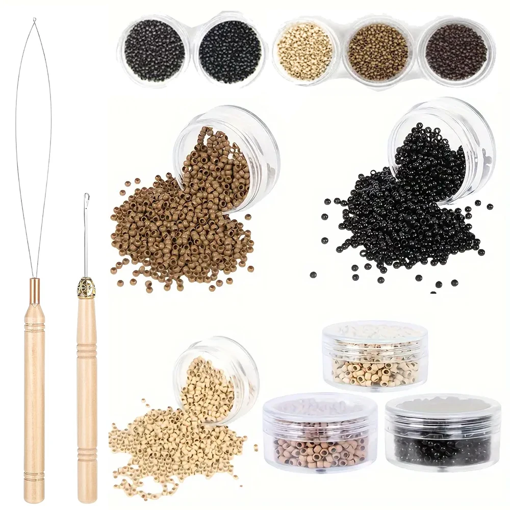 1000PCS Nano Rings Micro Links Nano Beads for Tip Hair Extensions Hair Beads&Invisible Professional Salons Extensions Tool
1000PCS Nano Rings Micro Links Nano Beads for Tip Hair Extensions Hair Beads&Invisible Professional Salons Extensions Tool