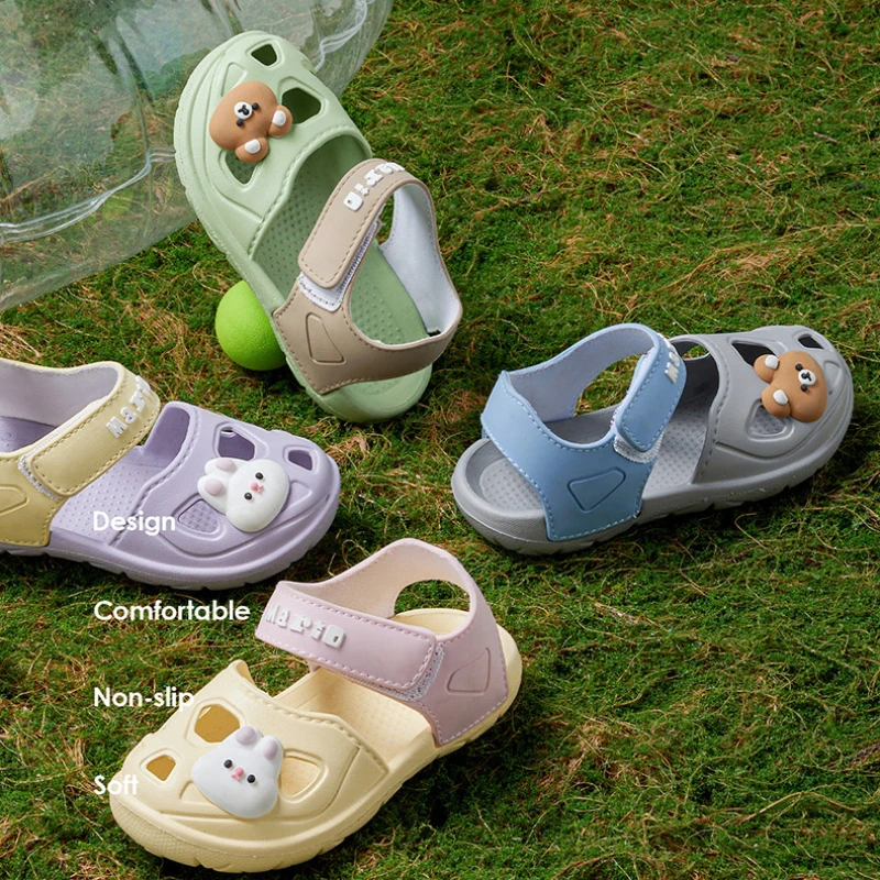 Children's Sandals Summer New girl Shoes Lightweight Non slip Boy Beach Shoe Fashion Hollow Girl Sandals Soft soled kids Shoes
Children's Sandals Summer New girl Shoes Lightweight Non slip Boy Beach Shoe Fashion Hollow Girl Sandals Soft soled kids Shoes