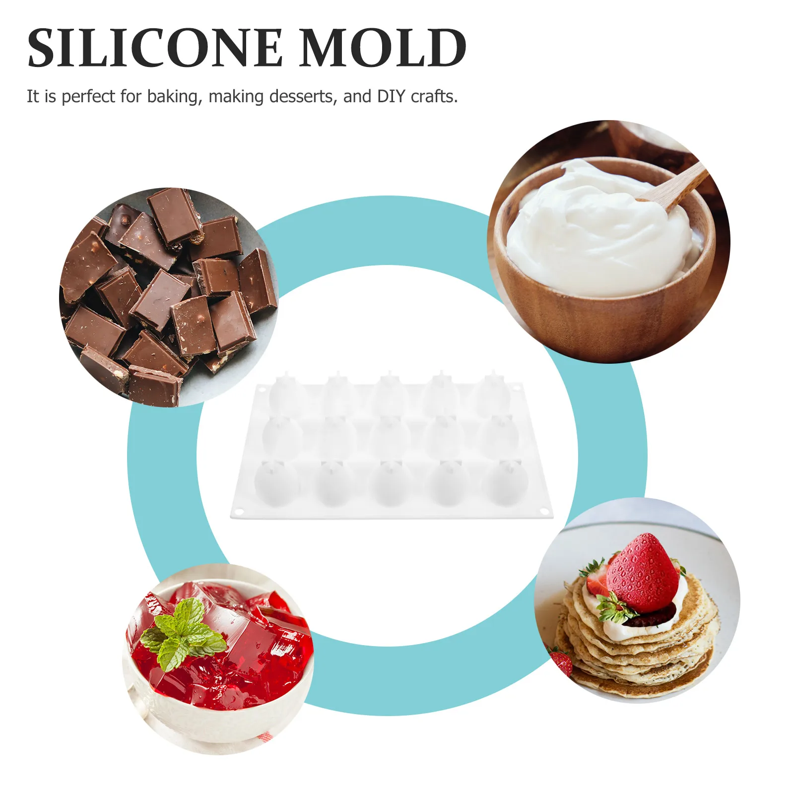 Strawberry Cake Mold DIY Silicone Epoxy Resin Chocolate Reusable 3D Jewelry Making Craft Supplies Fruit Decorations
Strawberry Cake Mold DIY Silicone Epoxy Resin Chocolate Reusable 3D Jewelry Making Craft Supplies Fruit Decorations
