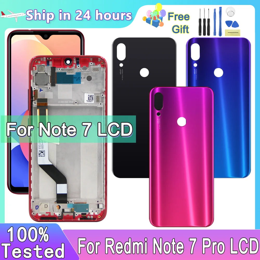 6.3''AMOLED For Xiaomi Redmi Note 7 LCD With Frame Display Screen Digitizer Assembly For Redmi Note 7 Pro LCD Screen Replacement
6.3''AMOLED For Xiaomi Redmi Note 7 LCD With Frame Display Screen Digitizer Assembly For Redmi Note 7 Pro LCD Screen Replacement