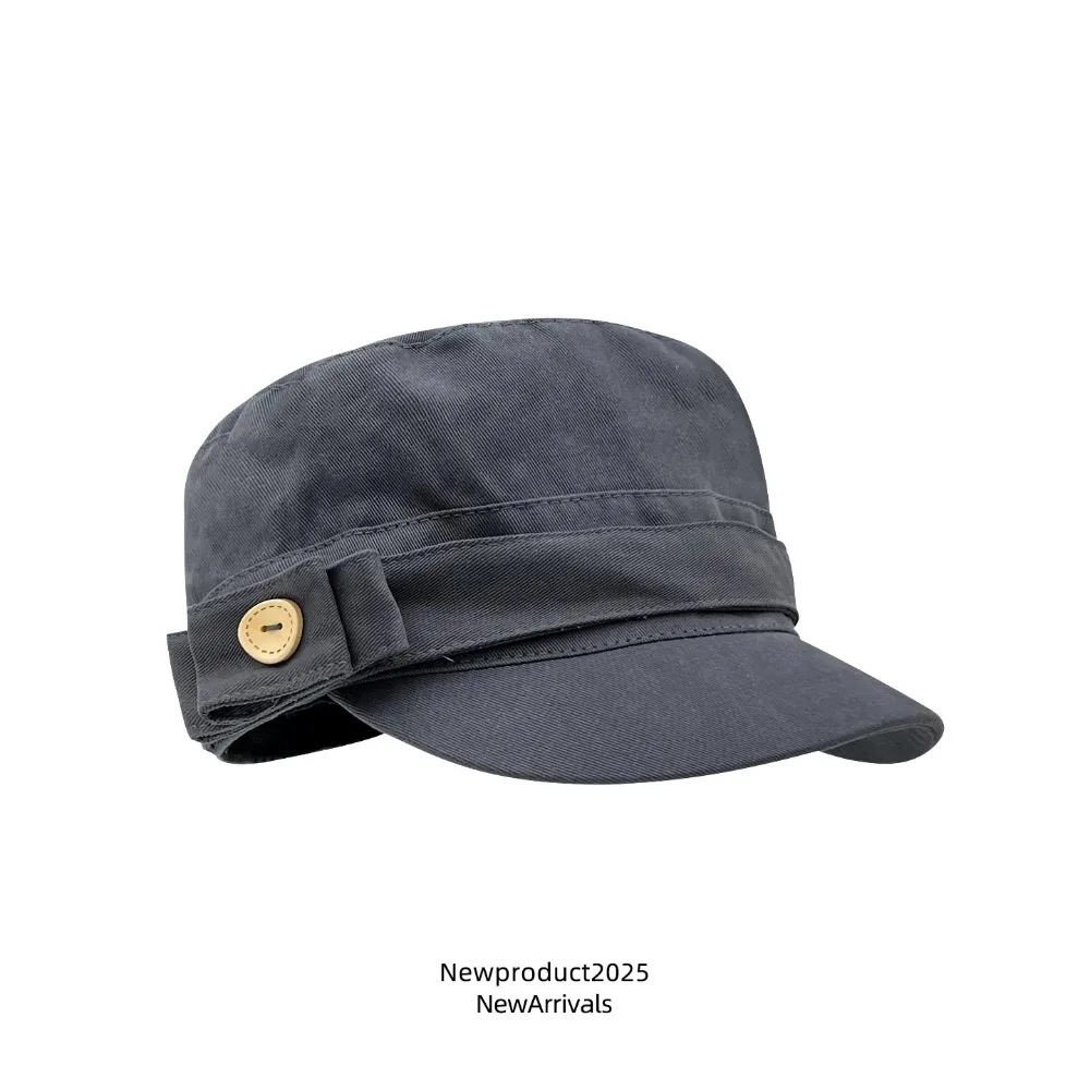 Personality Cloth Flat Cap Button Cotton Equestrian Hat Korean Style Newsboy Cap Retro Painter Hat Outdoor
Personality Cloth Flat Cap Button Cotton Equestrian Hat Korean Style Newsboy Cap Retro Painter Hat Outdoor