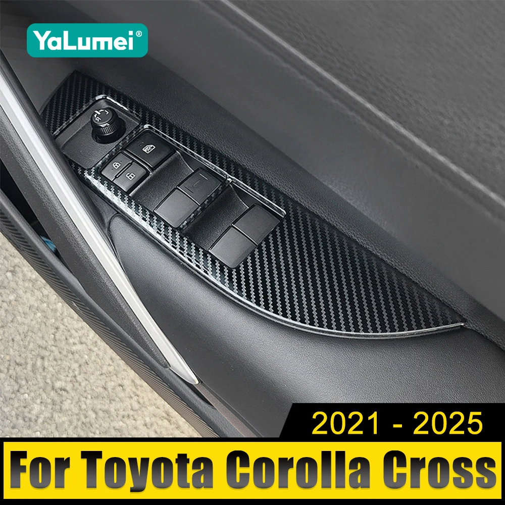 For Toyota Corolla Cross XG10 2021 2022 2023 2024 2025 Stainless Car Window Lift Button Switch Panel Cover Trim Sticker
For Toyota Corolla Cross XG10 2021 2022 2023 2024 2025 Stainless Car Window Lift Button Switch Panel Cover Trim Sticker
