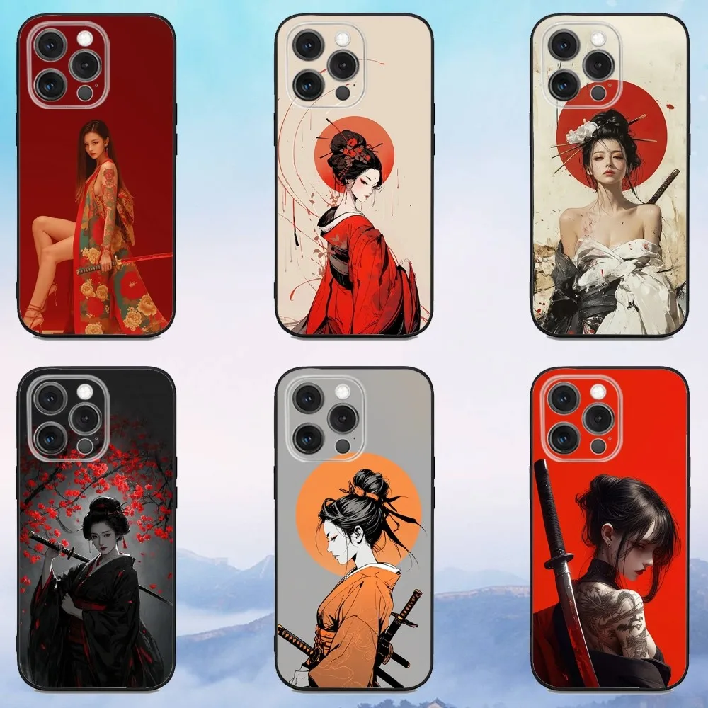Japanese Samurai Geisha Phone Case For iPhone 16e,16,15,14,13,12,11,Pro,X,XS,Max,XR,Plus,Mini Soft Black Cover
Japanese Samurai Geisha Phone Case For iPhone 16e,16,15,14,13,12,11,Pro,X,XS,Max,XR,Plus,Mini Soft Black Cover