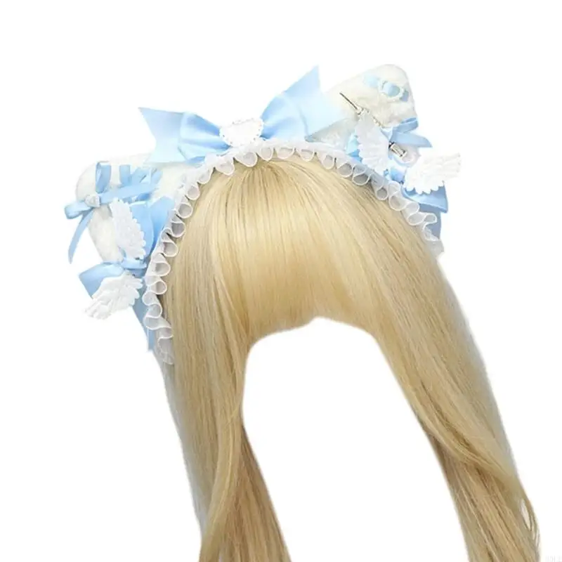 50LE Stylish Anime Kitten Hair Hoop Eye-catching Headpiece Wing Headwear for Stage Halloween Cosplay Role Play
50LE Stylish Anime Kitten Hair Hoop Eye-catching Headpiece Wing Headwear for Stage Halloween Cosplay Role Play