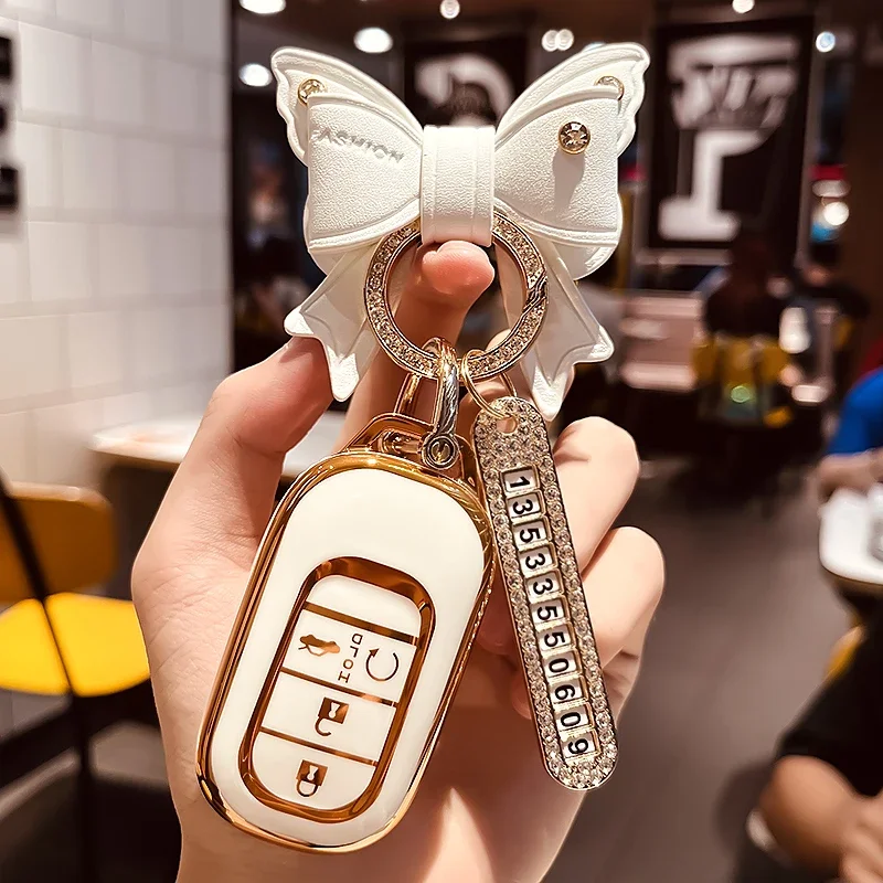 TPU Car Remote Key Case Cover Protect Shell Fob For Honda Civic 2022 Key Protector Holder Keychain Auto Styling Accessories
TPU Car Remote Key Case Cover Protect Shell Fob For Honda Civic 2022 Key Protector Holder Keychain Auto Styling Accessories
