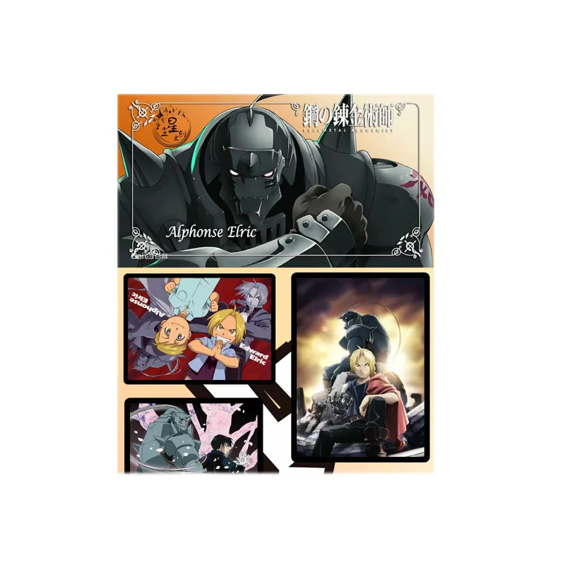 Wholesale Fullmetal Alchemist Art Board Collection Cards Fa A5 Matte Collection Anime Games Cards
Wholesale Fullmetal Alchemist Art Board Collection Cards Fa A5 Matte Collection Anime Games Cards